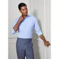 Hackett Sr Pin Eng Stripe Skjorte Med Lange Ermer