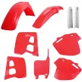 Polisport Off Road Mx Honda Cr125r 91-92 91327 Plastsett