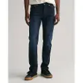 Gant for man. 1000264 Jeans Extra Slim Fit Active Recover blue (31/34), Casual, Cotton, Denim