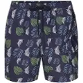 Sea Ranch Palm Printed Badebukse
