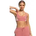 Roxy Heart Into It Colorblock Sports-bh Med Lav Støtte