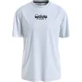 Calvin Klein Cut Through Logo Kortarmet T-skjorte