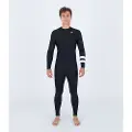 Hurley Advant 3/2 Mm Langarmet Neopren-drakt Med Glidelås På Ryggen