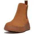 FitFlop F-mode Suede Flatform Chelsea Støvler