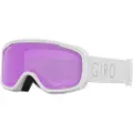 Giro Moxie Flash Goggle, Hvit, Kvinner, Sfærisk linse, Polykarbonat, Hvit, Rosa, Gult