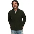 Superdry Vintage Jacob Henley Genser Med Halv Glidelås
