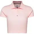 Tommy Hilfiger Essential Cropped Rib Kortermet Poloskjorte