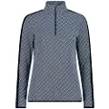 CMP Printed Sweat 32l0336 Fleecejakke Med Halv Glidelås