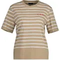 Gant Logo Striped Kortarmet T-skjorte