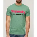 Superdry Core Logo Classic Washed Kortarmet T-skjorte