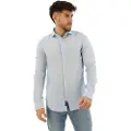 Superdry Studios Casual Linen Skjorte Med Lange Ermer