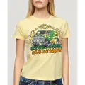 Superdry Neon Motor Graphic Fitted Kortarmet T-skjorte