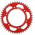 Supersprox Aluminium 45d Ral210x45red Bakre Tannhjul