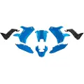 Rtech T7 Revolution Yamaha Tenere 700 (2019-2024) R-kitt70-gbl-224 Plastsett