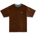 Grimey Iam Velvet Oversized Kortarmet T-skjorte