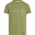 Calvin Klein Jeans Logo Repeat Kortarmet T-skjorte