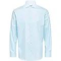 Selected Ethan Cut Away Slim Skjorte Med Lange Ermer