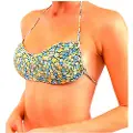Rhythm Carrie Tan Line Bandeau Bikinitopp