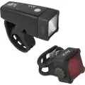 Axa Niteline T4-r Led Usb Sykkellyktesett