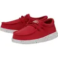 HEY DUDE Wally Slub Canvas Sko