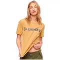 Superdry Metallic Core Logo Kortarmet T-skjorte