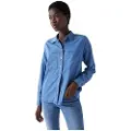 Salsa Jeans 21007164 Regular Fit Skjorte Med Lange Ermer