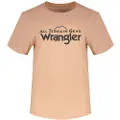 Wrangler Logo Kortarmet T-skjorte