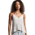 Superdry Vintage Ladder Trim Ermeløs T-skjorte
