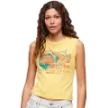 Superdry La Graphic Ermeløs T-skjorte