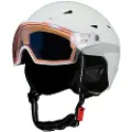 Cairn Maverick Evolight, Skihjelm med Visir, White