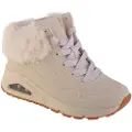 SKECHERS for woman/girl. 310539L Ankle Boots Uno Fall Air off-white (39), Flat, Zip, Casual, children's fashion