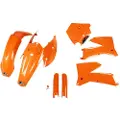 Ufo Ktm Sx/sx-f 2005-2006 Ktkit503f-127 Fork Protectors & Plastsett
