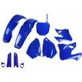 Ufo Yamaha Yz 125/250 2000-2001 Yakit300f-089 Fork Protectors & Plastsett