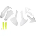 Ufo Husqvarna Te/tx/fe 2017-2019 Hukit618f-999w Fork Protectors & Plastsett