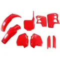 Ufo Honda Cr 500 1995-2000 Hokit089f-067 Fork Protectors & Plastsett