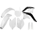 Ufo Kawasaki Kxf 250 2007-2007 Kakit208f-047 Fork Protectors & Plastsett