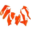 Ufo Ktm Exc/exc-f 2017-2019 Ktkit518-fflu Fork Protectors & Plastsett