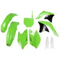 Ufo Kawasaki Kxf 250 2007-2007 Kakit208f-026 Fork Protectors & Plastsett