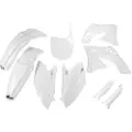 Ufo Kawasaki Kxf 250 2009-2012 Kakit212f-047 Fork Protectors & Plastsett