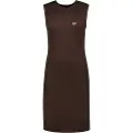 Superdry Rib Bodycon Ermeløs Kort Kjole