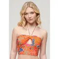 Superdry Crop Cut Out Ermeløs Topp