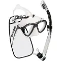 Cressi Quantum Itaca Ultra Dry Snorklingssett