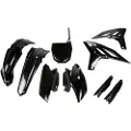 Ufo Yamaha Yzf 250 2010-2010 Yakit308f-001 Fork Protectors & Plastsett
