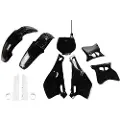 Ufo Yamaha Yz 125/250 1993-1995 Yakit295f-001 Fork Protectors & Plastsett