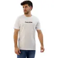 Calvin Klein Flock Logo Kortarmet T-skjorte