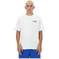 New Balance Athletics Premium Logo T-skjorte blå