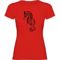 Kruskis Seahorse Tribal Kvinners T-skjorte Med Korte Ermer