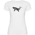 Kruskis Whale Tribal Kvinners T-skjorte Med Korte Ermer