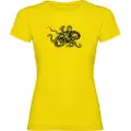 Kruskis Psychedelic Octopus Kvinners T-skjorte Med Korte Ermer