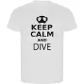 Kruskis Keep Calm And Dive Eco Kortarmet T-skjorte